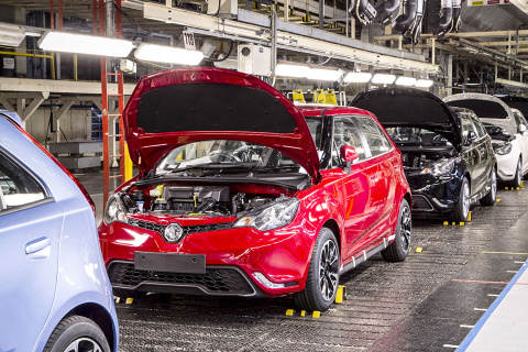 Fábrica de coches MG