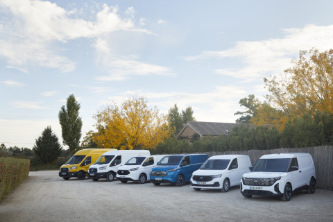 Ford Transit encabeza las preferencias de los clientes del renting.