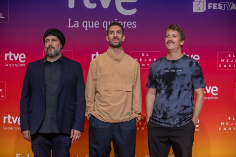 Ricardo Castella, David Broncano y Grison en Vitoria-Gasteiz