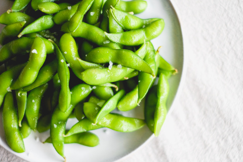 El edamame, un snack saludable