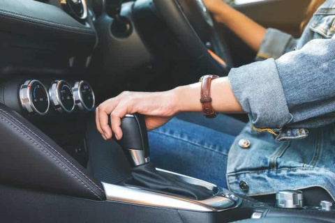 Coche con cambio automático