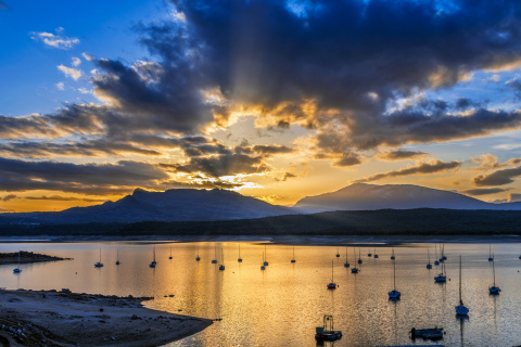 Cae la tarde en Cervera ©Mancomunidad Embalse Atazar