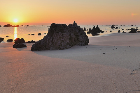 Una de las playas de Noja.