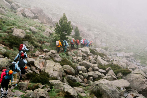 La niebla forma parte de la aventura.