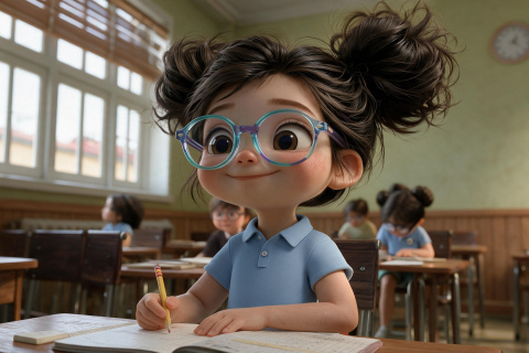 Ver bien es importante para aprender y disfrutar en el colegio.