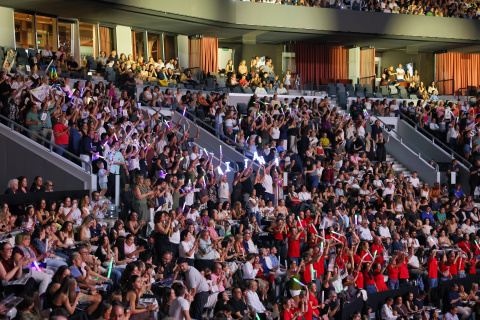 Público durante la gala del Roig Arena