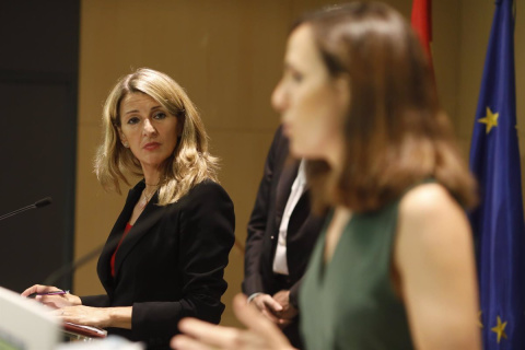Yolanda Díaz e Ione Belarra, en una foto de archivo.