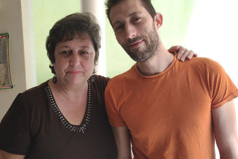 Paquita Gento y David Murcia.