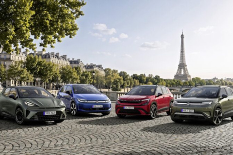 Los nuevos eléctricos de Volkswagen Group conquistan París