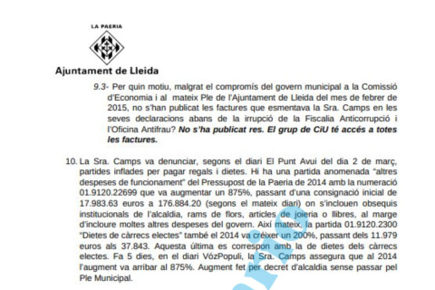 Acta municipal del 19 de marzo de 2015