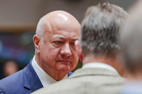 El canciller austríaco, Christian Stocker