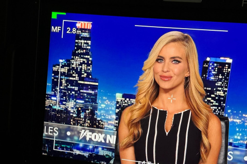 La ya ex portavoz de la Casa Blanca, Katie Zacharia.