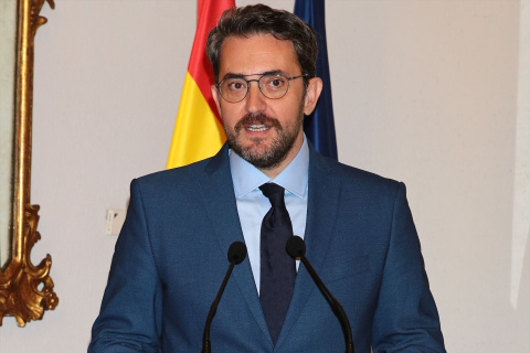 Máximo Huerta fue ministro de Cultura durante seis días.