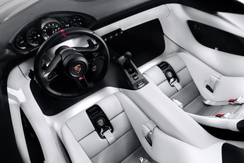 Interior del Porsche Mission S