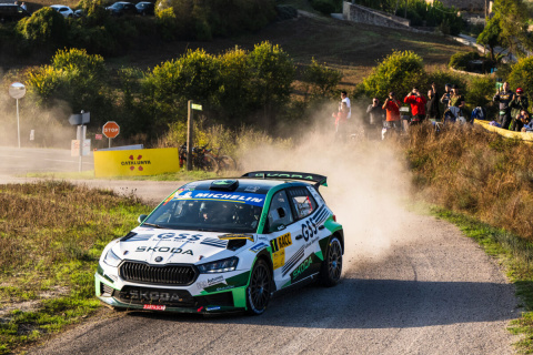 Skoda en el Rally de Cataluña