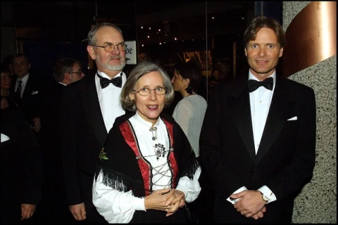 Hoiby con sus padres (también padres de Mette Marit) en una imagen del pasado.