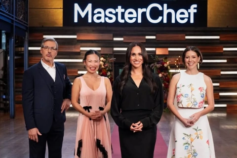 Meghan Markle en 'MasterChef Australia'.