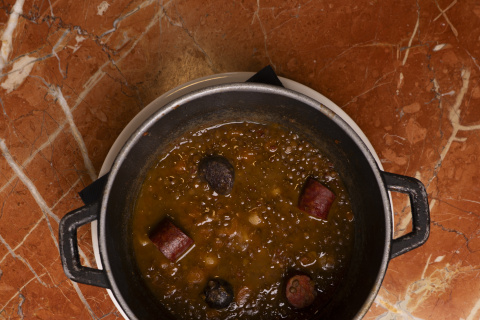 Lentejas estofadas