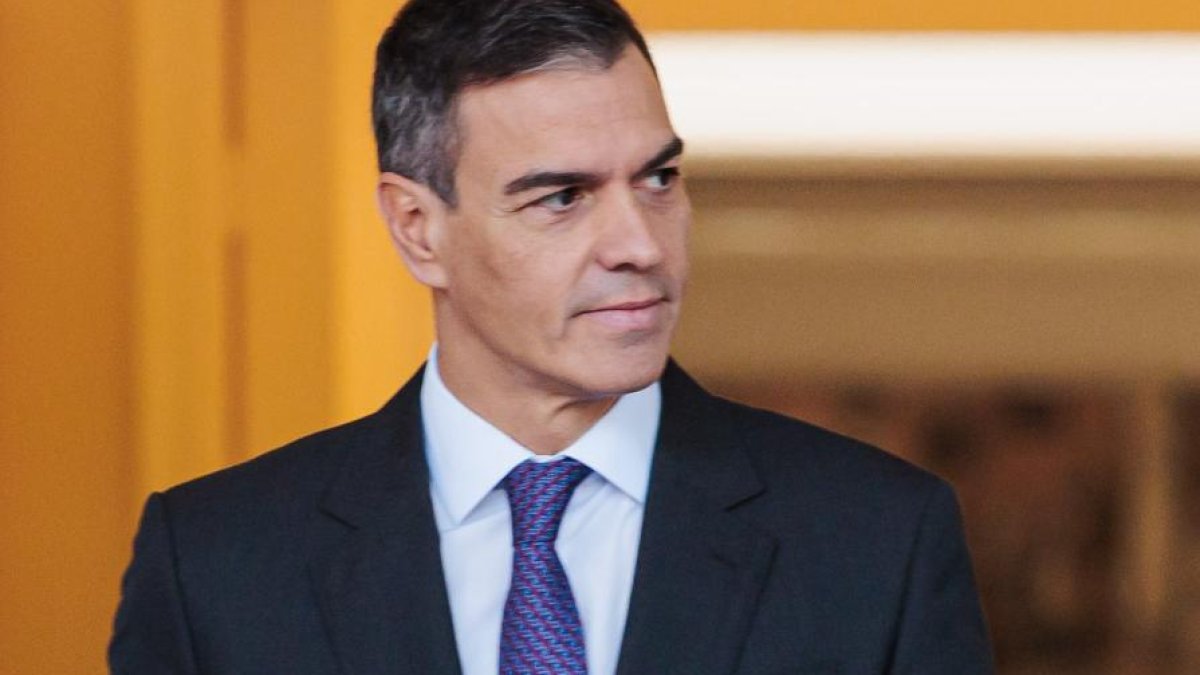 El presidente del Gobierno, Pedro Sánchez