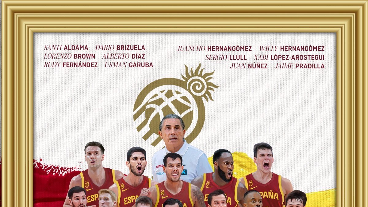 Convocatoria de la selección española de baloncesto de cara al Preolímpico.