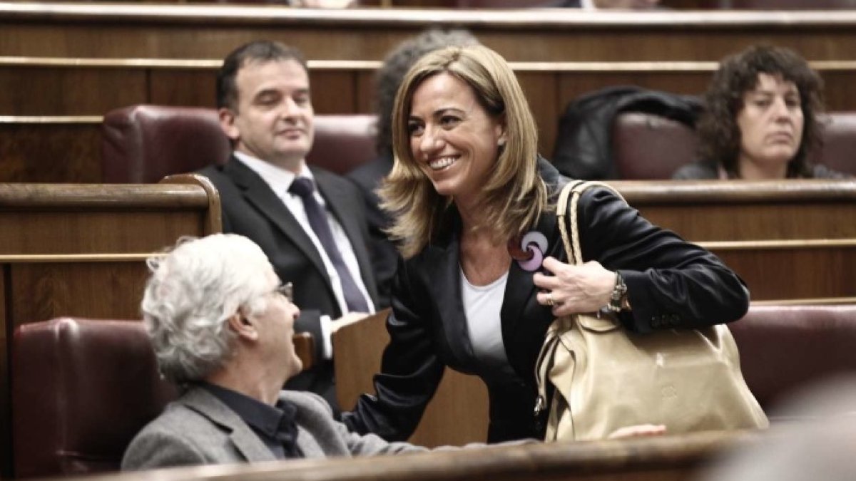 Chacón, en el Congreso de los Diputados