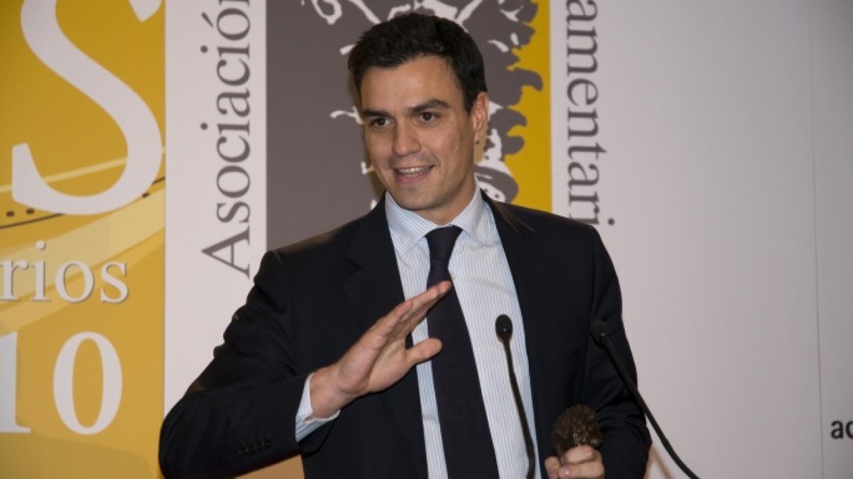 Pedro Sánchez, en 2010