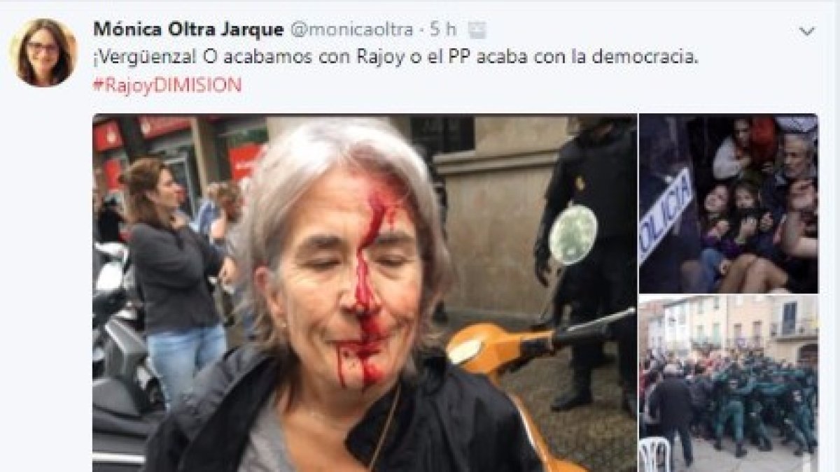 La moderación de Puig y Ribó en twitter contrasta con la beligerancia de Oltra