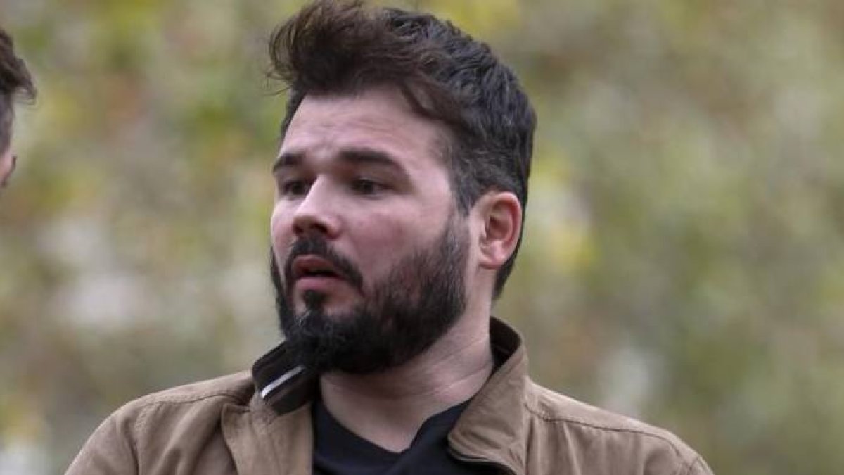 Rufián ha reaccionado burlándose de Mariano Rajoy.