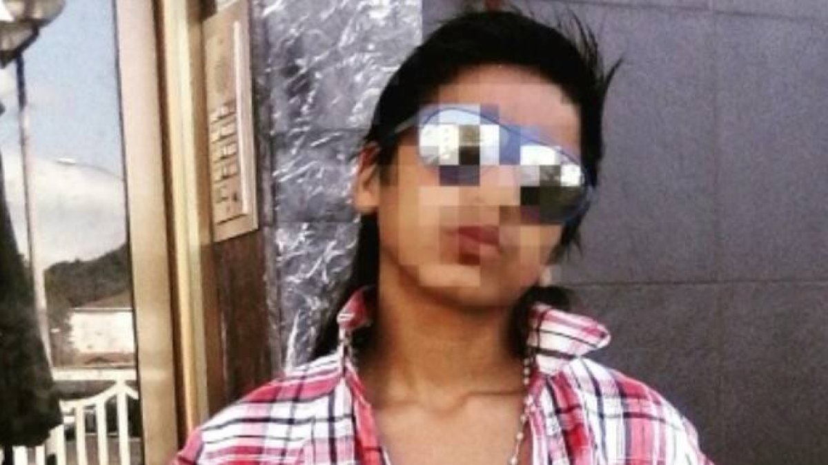 Uno de los niños de 14 años acusados del doble asesinato.