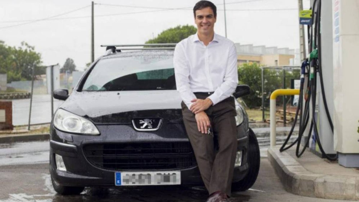 El famoso Peugeot 407 de Pedro Sánchez.