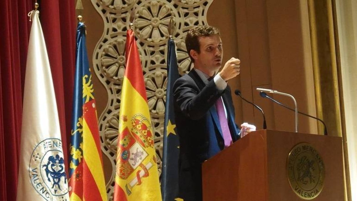 Pablo Casado en el Ateneo