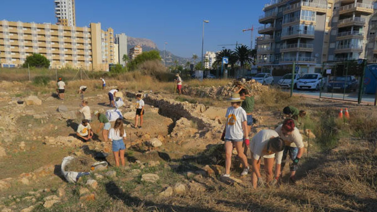 Los 23 voluntarios terminan sus trabajos el día 30 de julio.