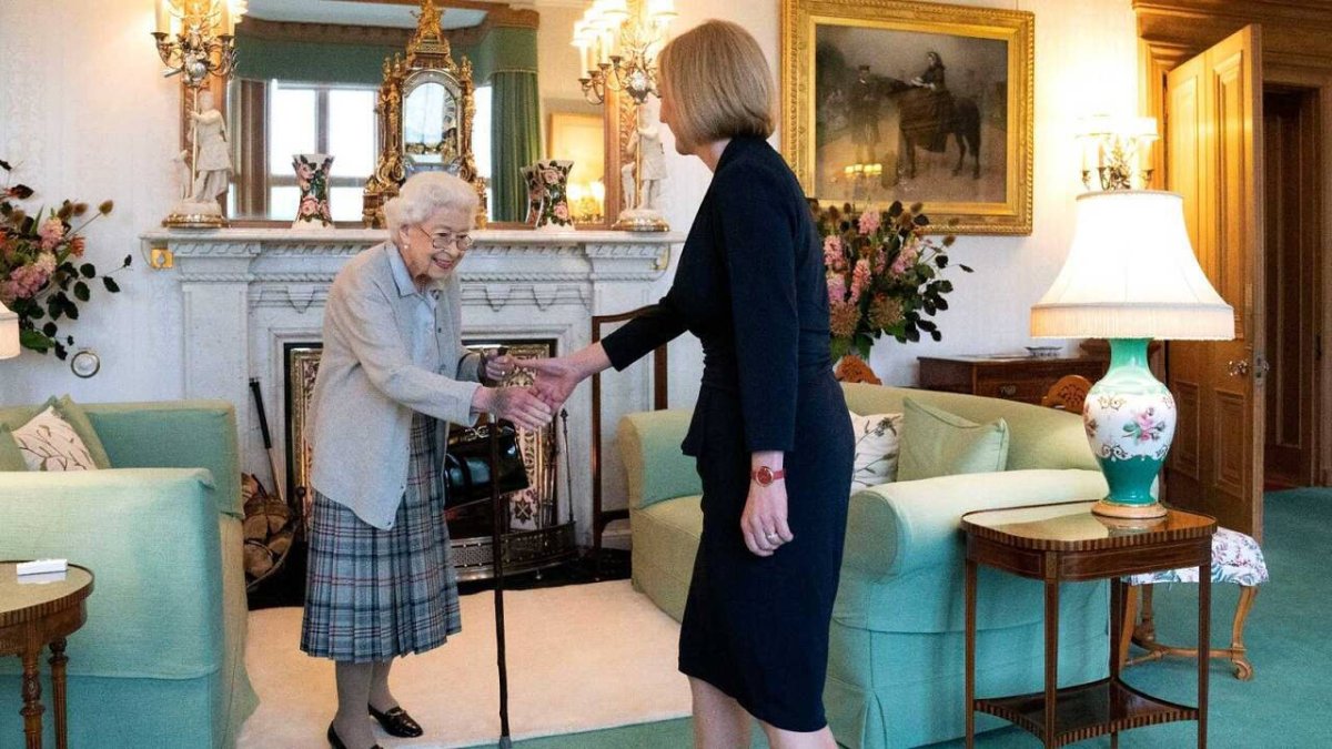 Hace apenas unos días la reina Isabel recibió a la nueva primera ministra Liz Truss.