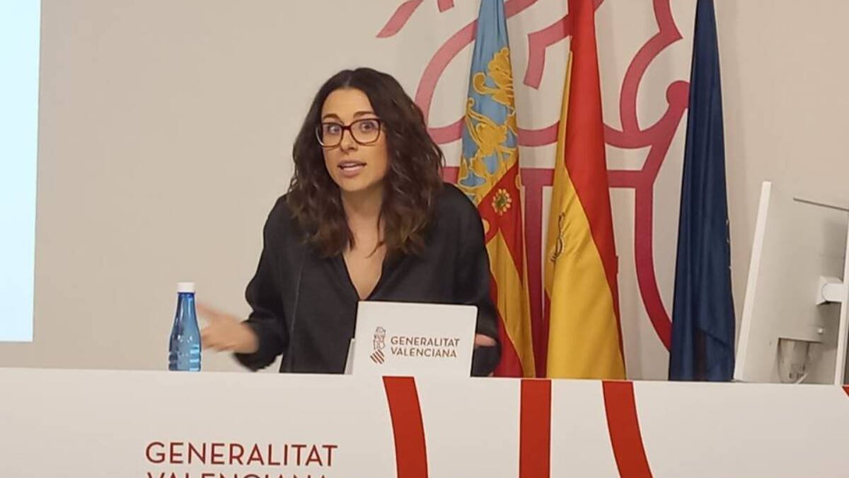 La vicepresidenta y portavoz del Consell, Aitana Mas