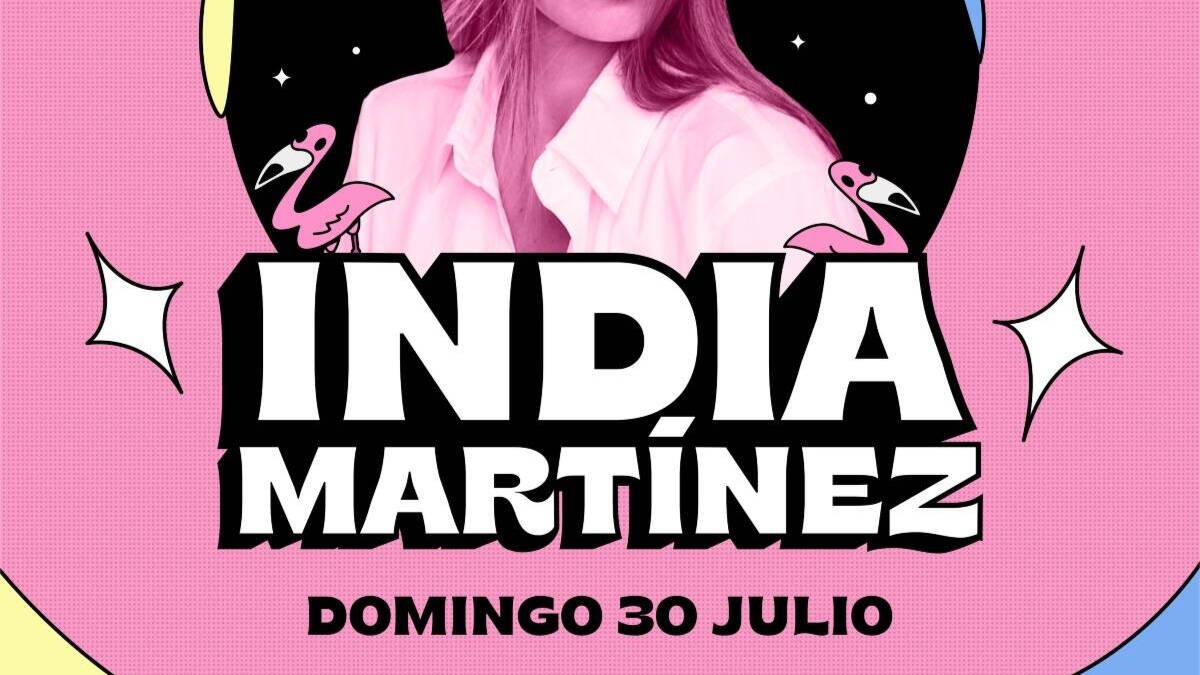 Cartel India Martínez 'Brilla Torrevieja'