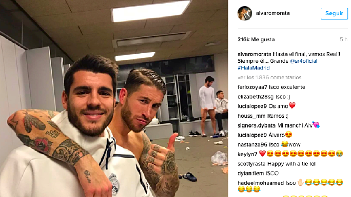 La foto de Morata en Instagram que revoluciona el 