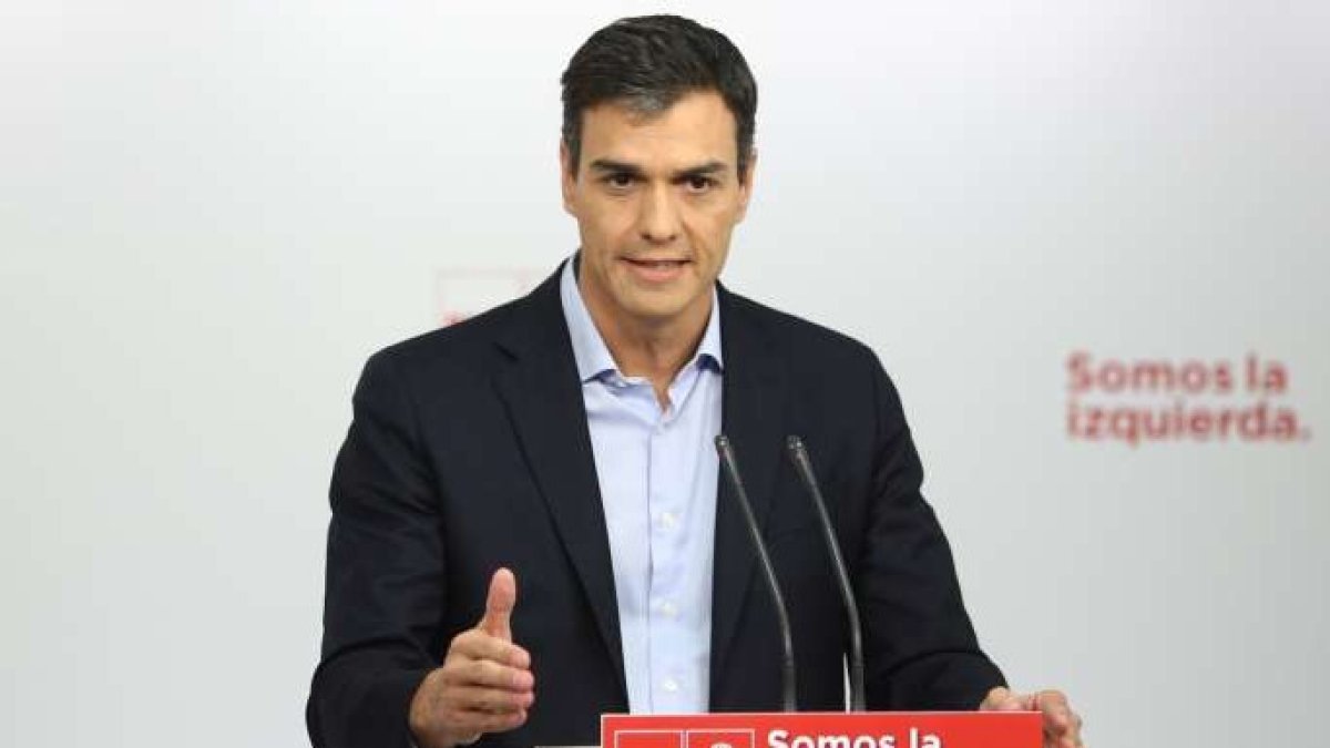 Sñanchez, la semana pasada tras reunirse cn el Rey Felipe