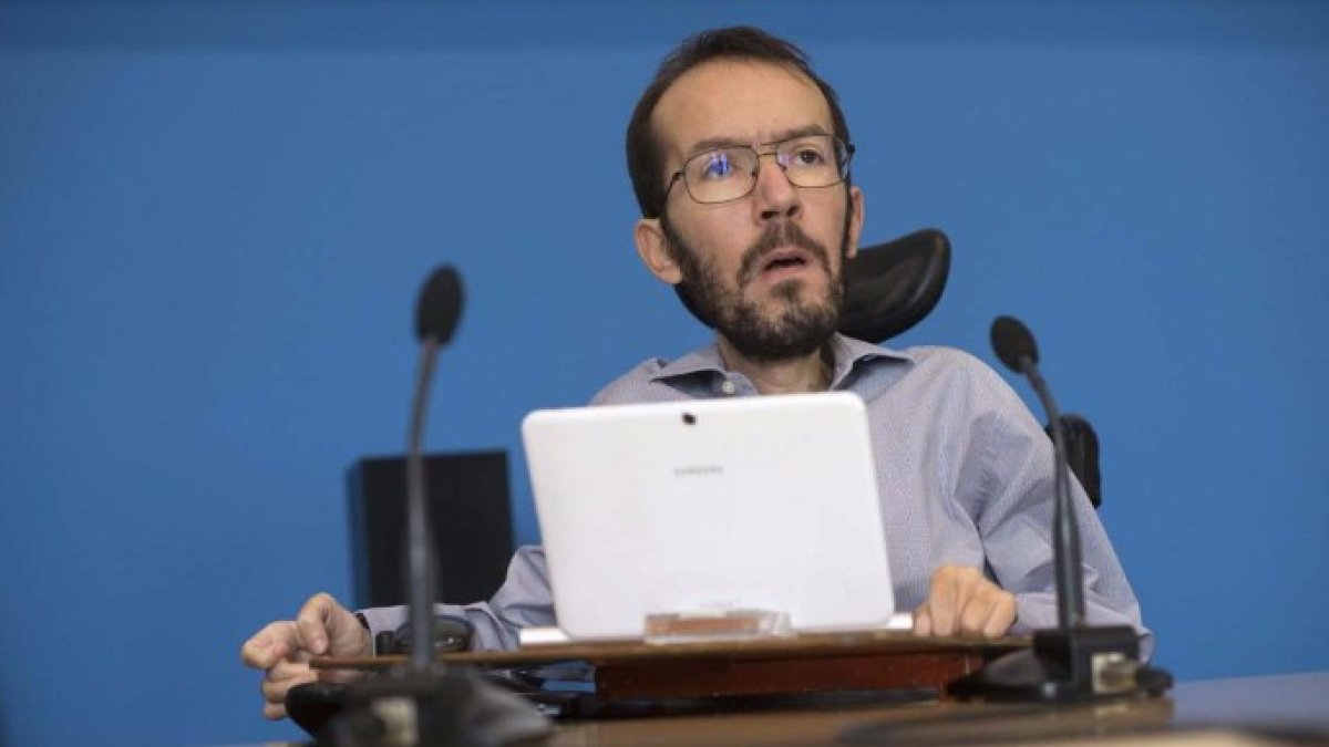 Pablo Echenique ha recurrido la multa de la Inspección de Trabajo. Culpa al asistente de todo.