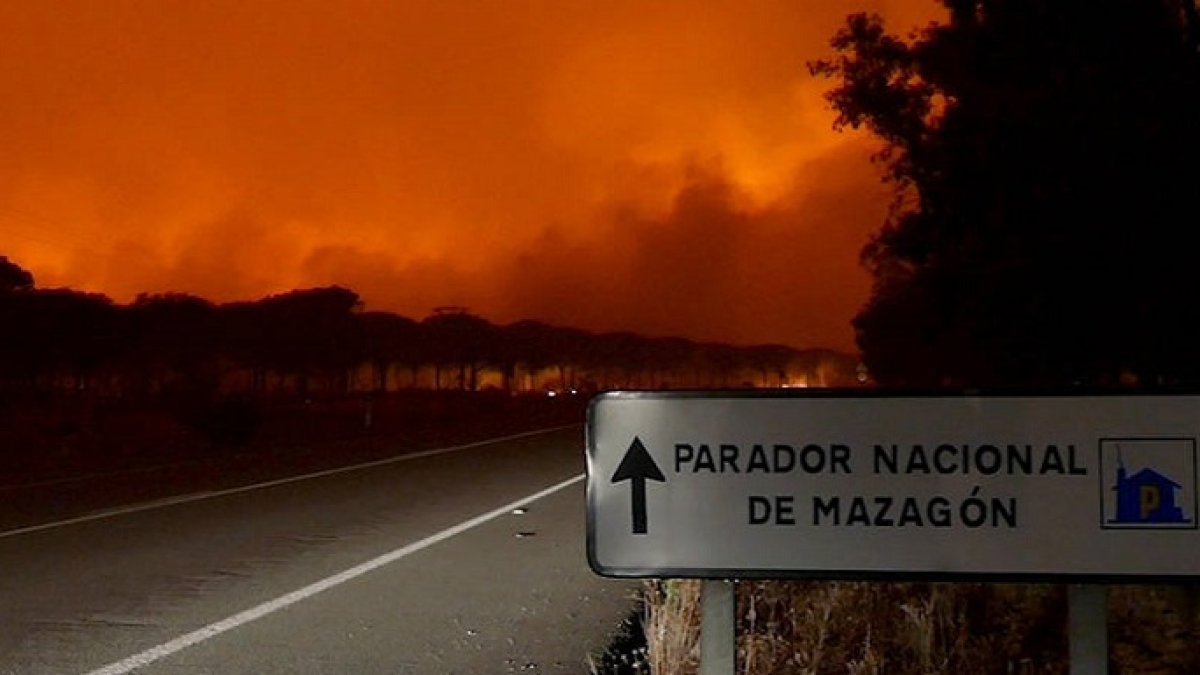 Eficaz intervención en la evacuación del Parador de Mazagón