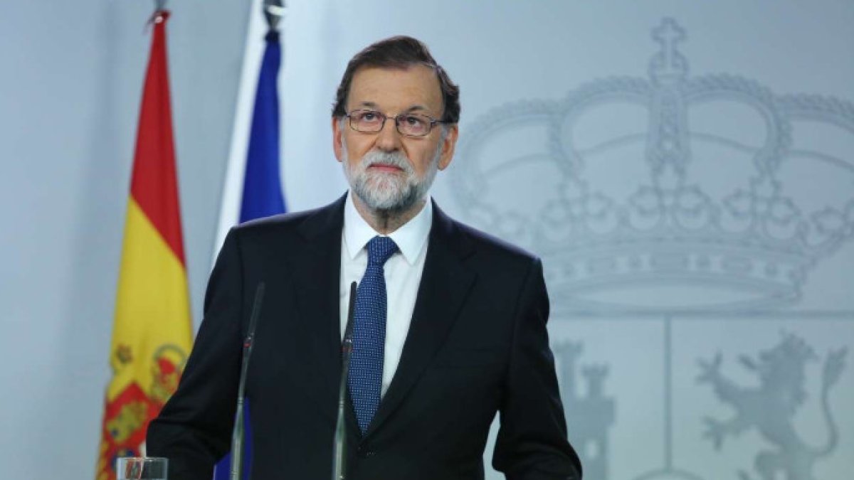 Rajoy, en Moncloa, el pasado 1 de octubre