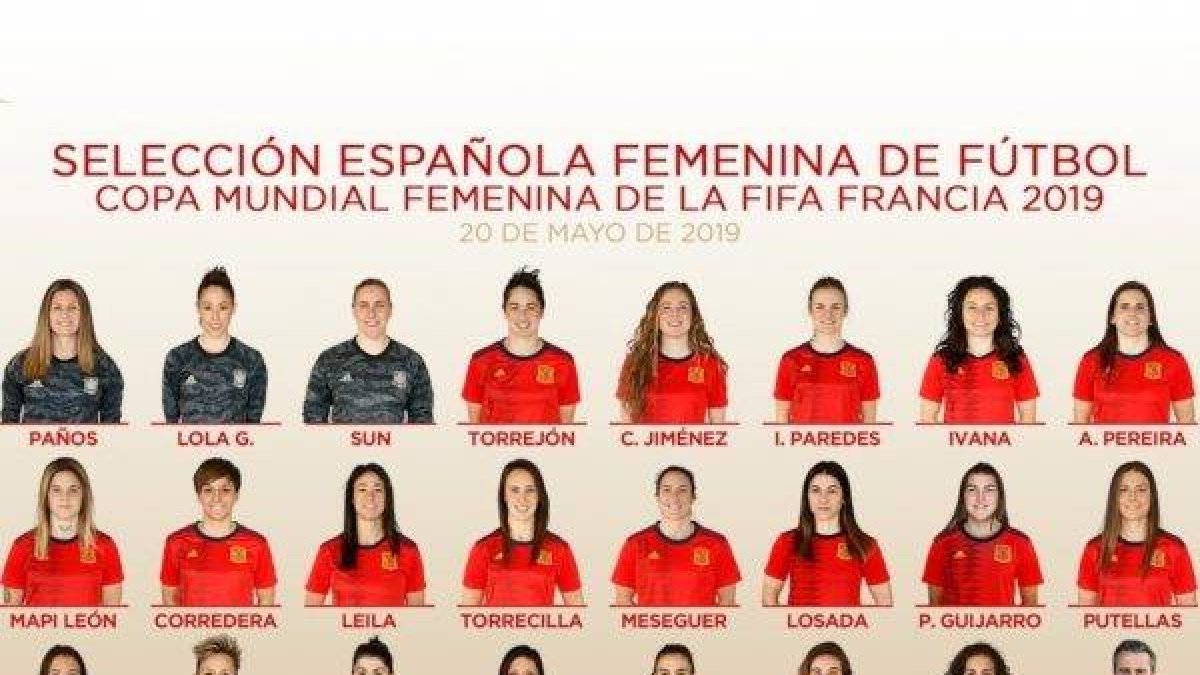 Estas son las 552 jugadoras que estarán en el Mundial de Francia