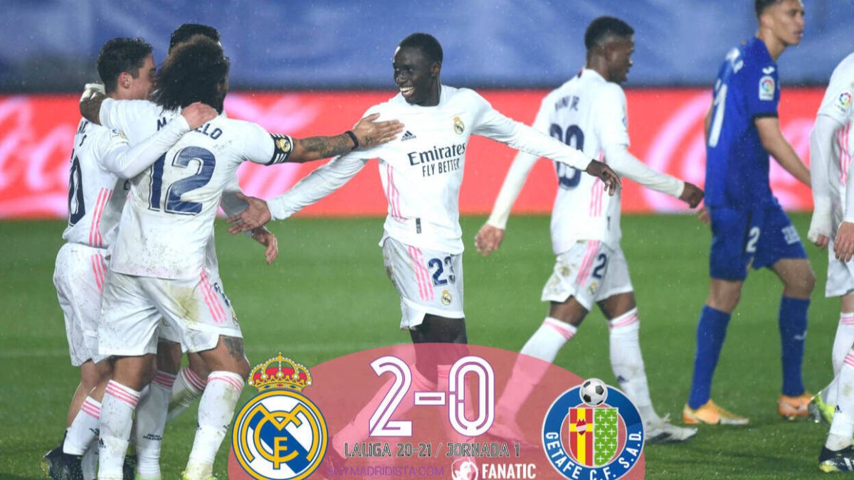 Real Madrid 2 – 0 Getafe: Mendy 'lerendi'