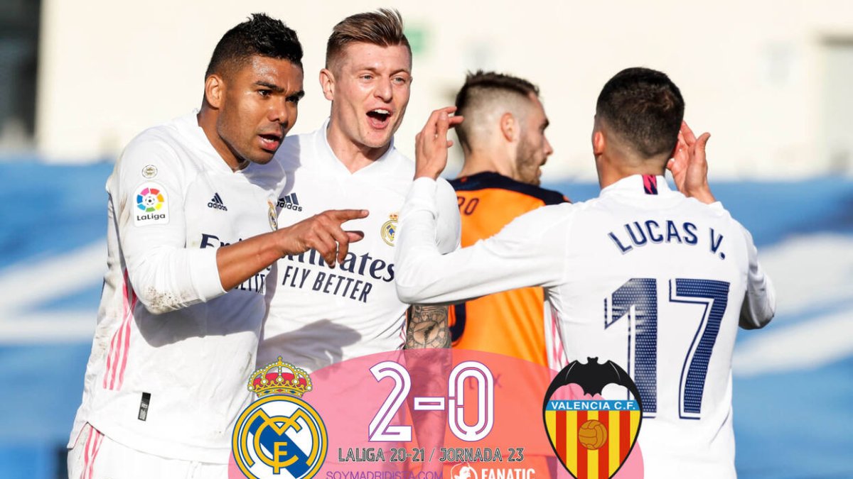 Real Madrid 2 – 0 Valencia: Kroos no conoce la siesta