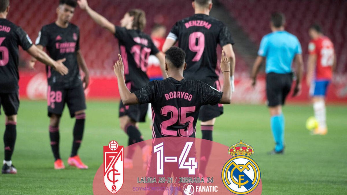 Granada 1 – 4 Real Madrid: Esperando un minuto 93