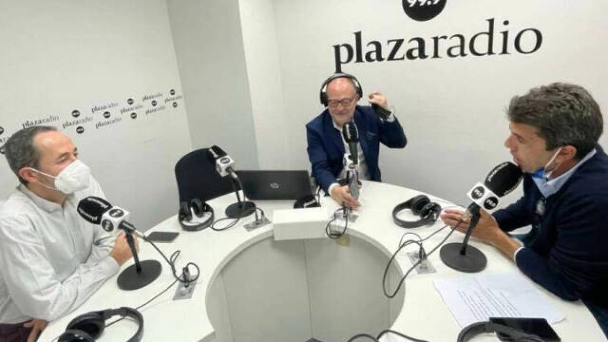 Carlos Mazón en el programa de Juanma Doménech