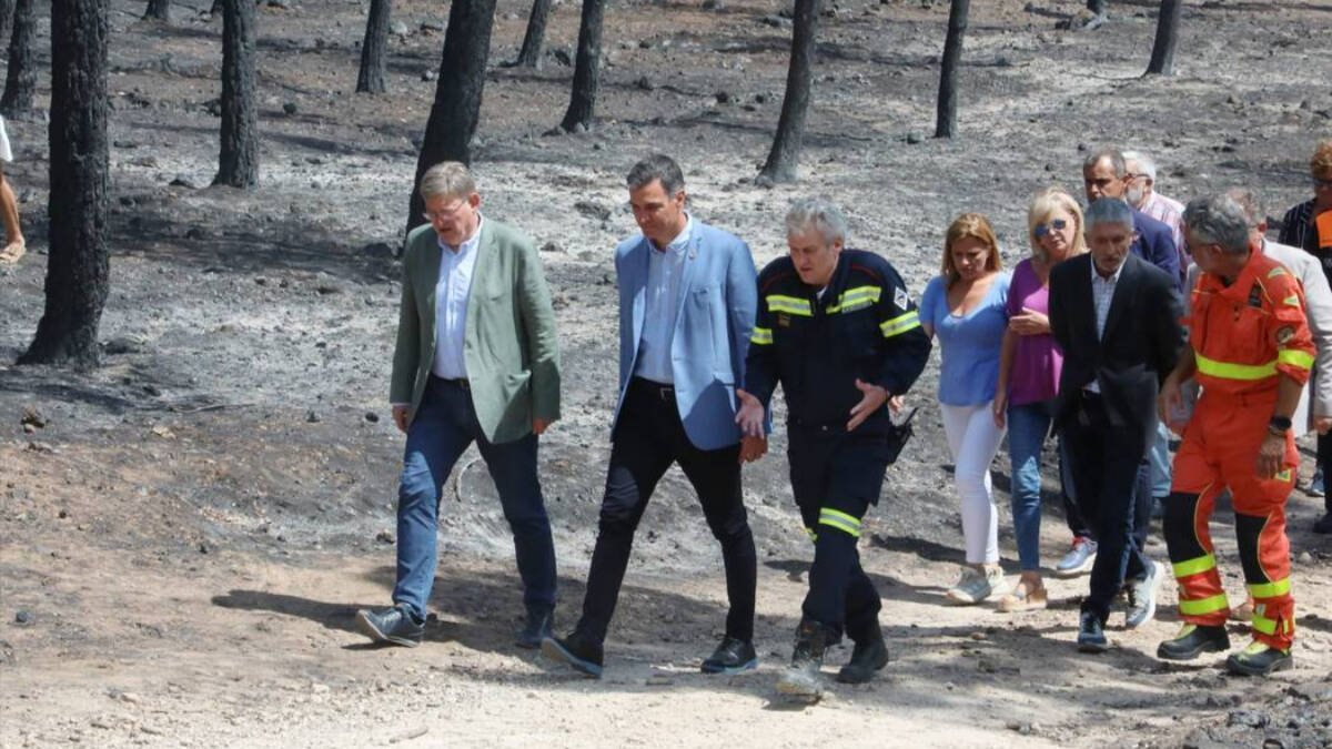 Pedro Sánchez en Bejís