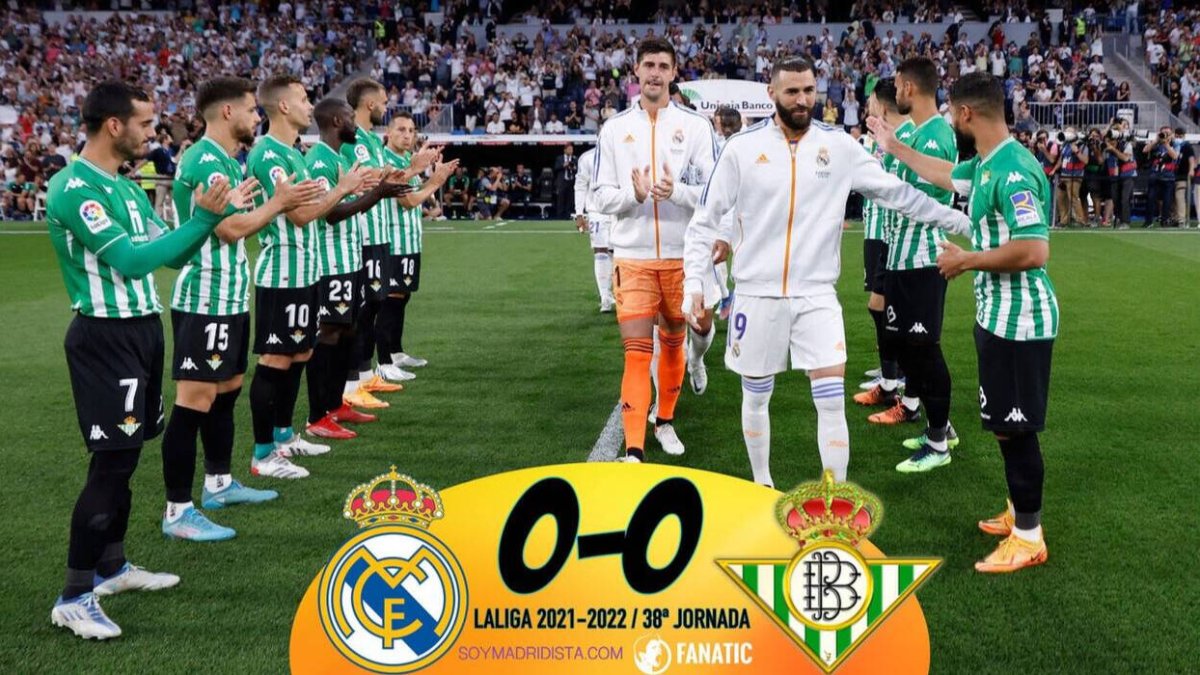 Real Madrid 0 – 0 Real Betis: Camavinga se abre paso