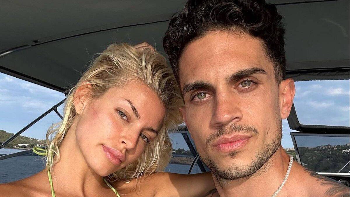 Jessica Goicoechea y Marc Bartra, este verano. Instagram.