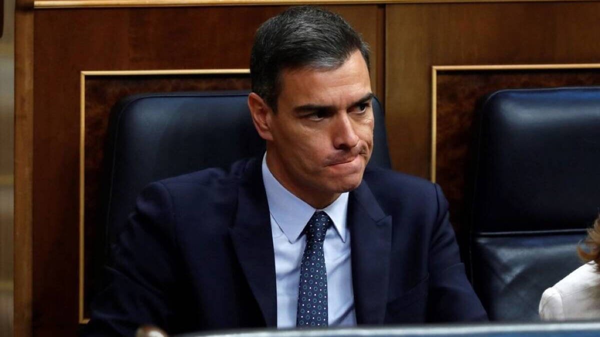 El Presidente del Gobierno, Pedro Sánchez, en el Congreso de los Diputados