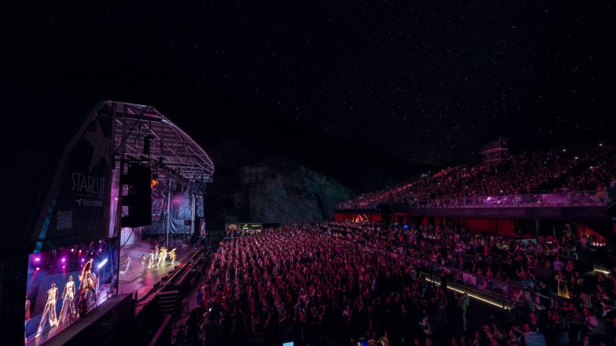 La cantante Lola Índigo en Starlite Occident en agosto de 2023. Fuente: Starlite